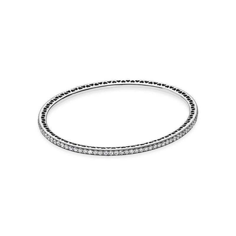 Pandora Australia Twinkling Forever Bangle Bracelet - Sterling Silver | RWHXAI415